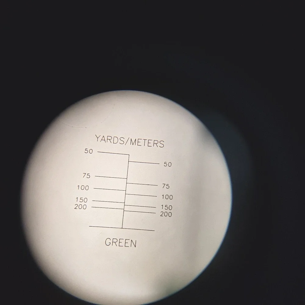 Brookstone Golf‎ Scope 5x22 mm with Leather Scope Case